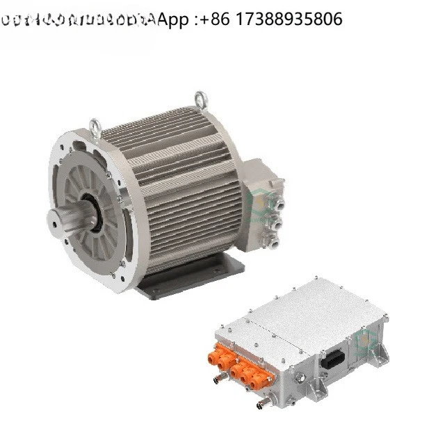 540V High Speed Electric Motor 3600/9000rpm 30/60kw Water-cooling Drive Motor Integrated Power System