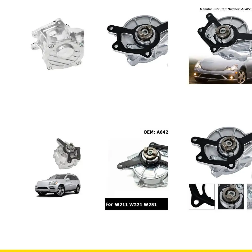 

SZCH Low Noise Brake Vacuum for E320 E350 R320 Offer Quiet Operation 6422300165