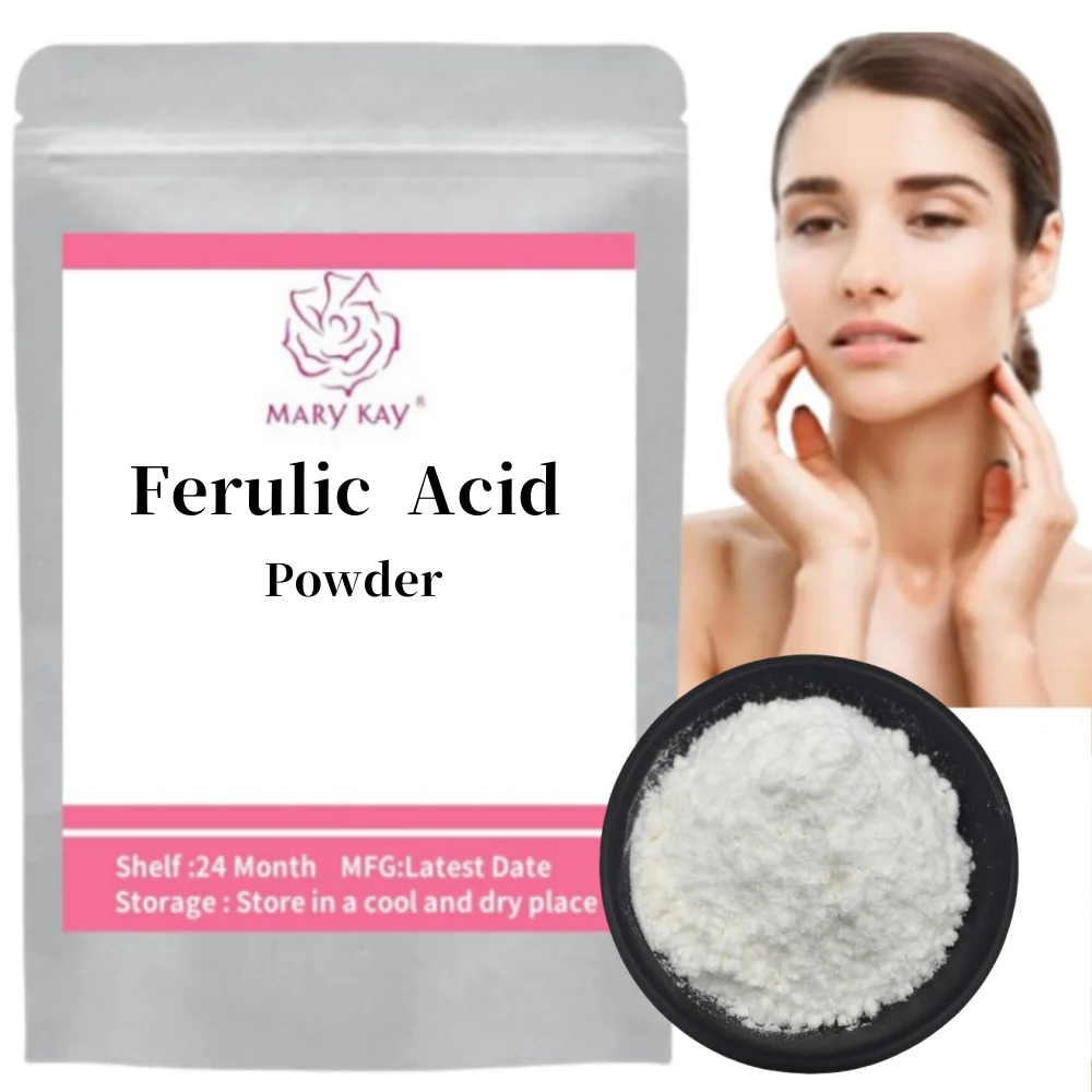 

Hot Supply 99% Ferulic Acid Powder For Skin Whitening Cosmetics Raw Material