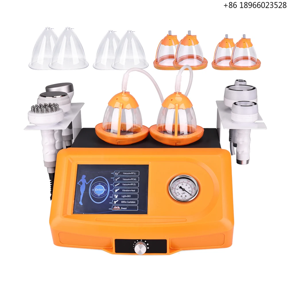 

Multi function cavitation device vacuum therapy vibrators sucking breast massage machine 2022