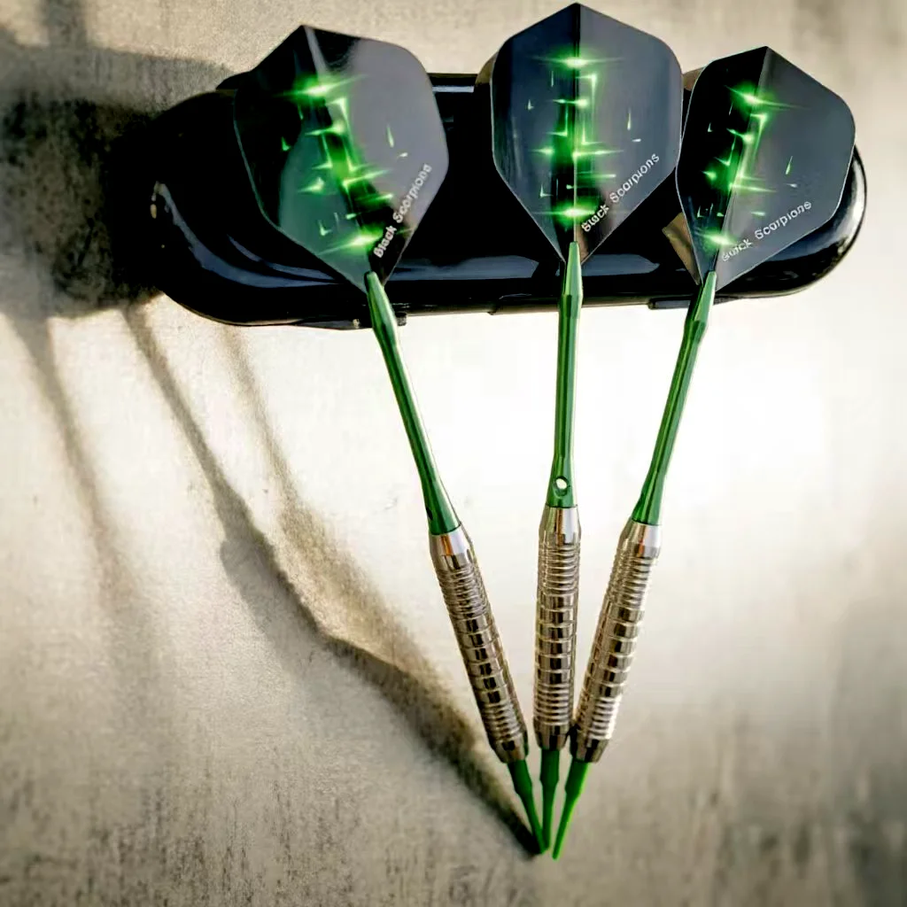 

18g Soft Tipped Darts Professional Indoor Plastic Tip Darts Set for Electronic Dartboard Games Plastic Storage Box