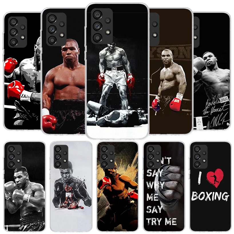 Mike Tyson Boxer Man Phone Case For Samsung Galaxy A17 A37 A57 A16 A26 A36 A56 A15 A25 A35 A55 A14 A24 A34 A54 A13 A23 A33 A53 G