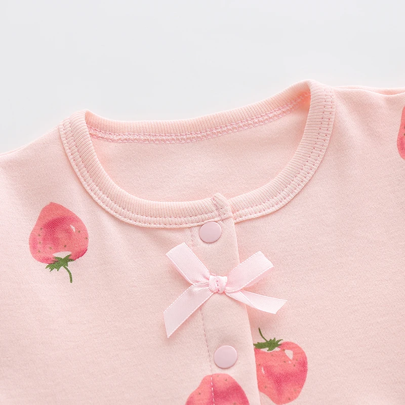 Vestiti da principessa della luna piena Autunno Sottile Tutina per bambina Imbracatura per bambini 0-1 anni Pagliaccetto in cotone alla moda per neonato