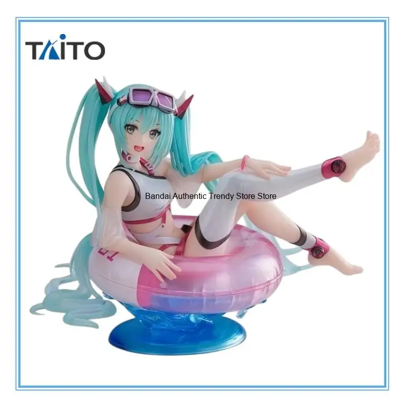 タイトー純正オリジナル-ピアプロキャラクターズ-ボーカロイド-初音ミク-アクアフロートガールズ-15cm-コレクションモデル-フィギュア-ギフト