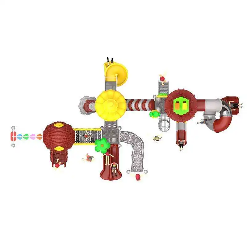 Large capacity high quality adult entertainment equipment outdoor playground amusement park children's games