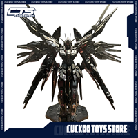 New Changlong 7701 Model 1/100 Mgex Strike Freedom Night Assembly Model Kit Midnight Coating Action Figure Plastic Model Toys