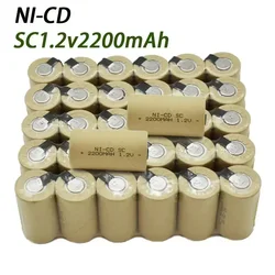 SC Power Tools-Screwdrivers Drills Batteries 1.2V 2200mah SubC Ni-Cd Rechargeable Batteries with Tags