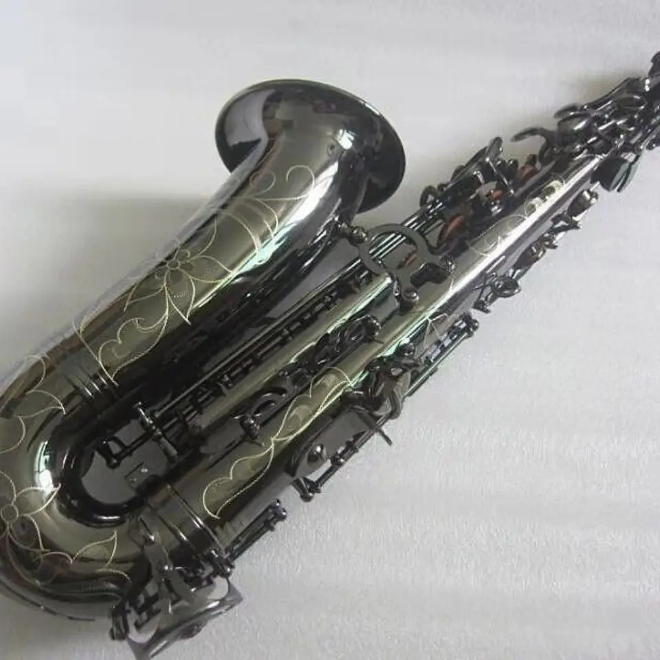 

Good-Suzuki Saxophone Midrange E Black Nickel Handmade Carving Western Wind Band Manufacturer Customized Special Promotion