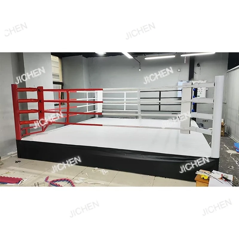 

Heavy structural steel custom boxing ring professional wrestling ring