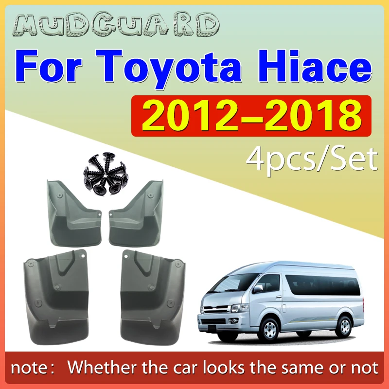 

Car Mud Flaps For Toyota Hiace 200 2012-2018 Mudflaps Splash Guards Mud Flap Mudguards Accessories