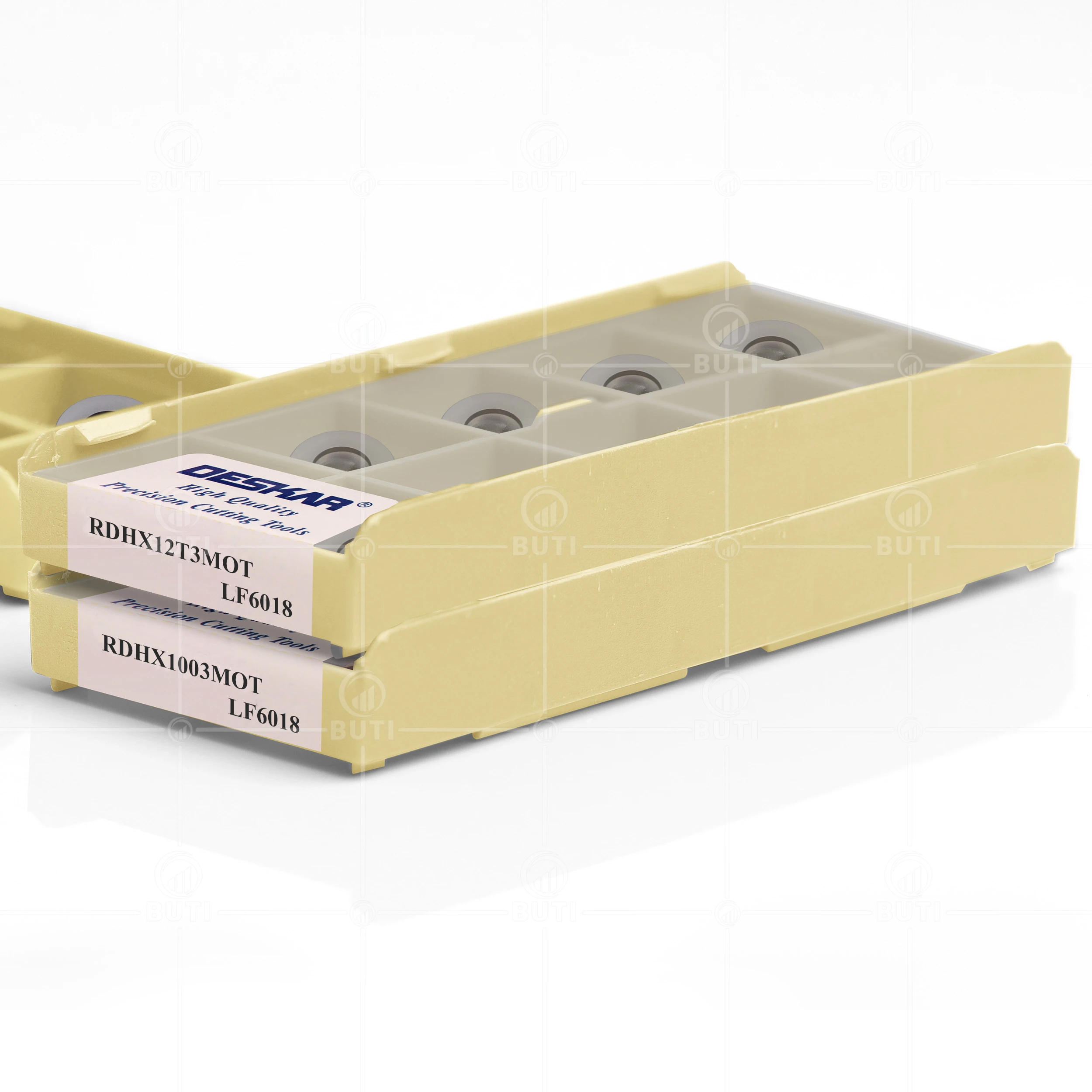 Imagem -04 - Deskar 100 Original Rdhx12t3mot Rdhx1003mot Lf6018 Fresagem Carbide Inserir Ferramenta Torno Cortador de Corte para Aço Inoxidável