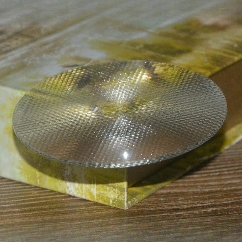 Multiple Sizes LED Lens Fresnel Condenser Honeycomb Compound Lenses Fine Thread PMMA for Projector Camera Optical Instruments