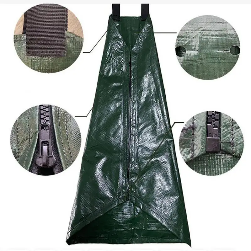 Saco de rega 2 pacote grande ao ar livre árvore fralda produtos cuidados com as plantas acessórios irrigação sistema irrigação do jardim para raiz profunda