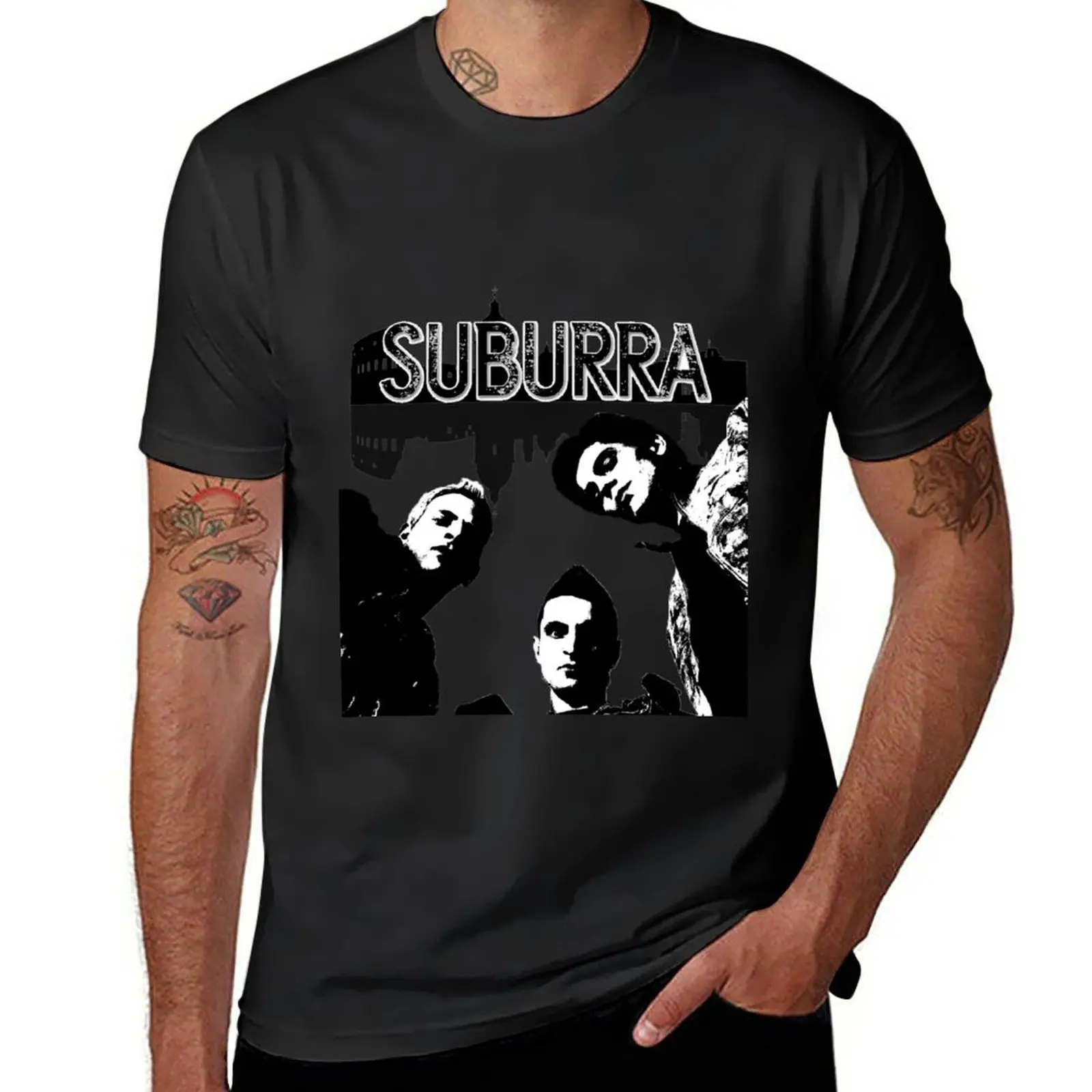 

New Suburra T-Shirt Aesthetic clothing tees heavyweight t shirts sublime t shirt T-shirt men