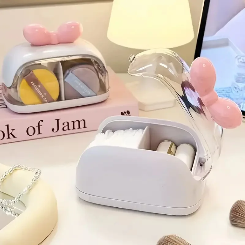 Pojemnik na gąbki do makijażu, organizer na puder, etui ochronne na gąbki, pudełko do przechowywania gąbek do blendowania z pokrywką.