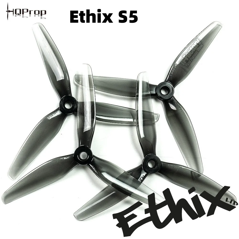 HQprop HQ Ethix S5 5040 Propeller 5X4X3 5inch 3-Blade Prop For RC DIY FPV Racing Drone