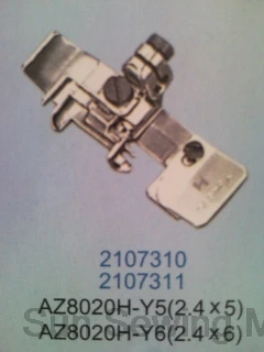 1PCS 2107310 2107311 Presser Foot for Yamato AZ8020H-Y5 AZ8020H-Y6 2.4*5 2.4*6 Industrial Sewing Machine