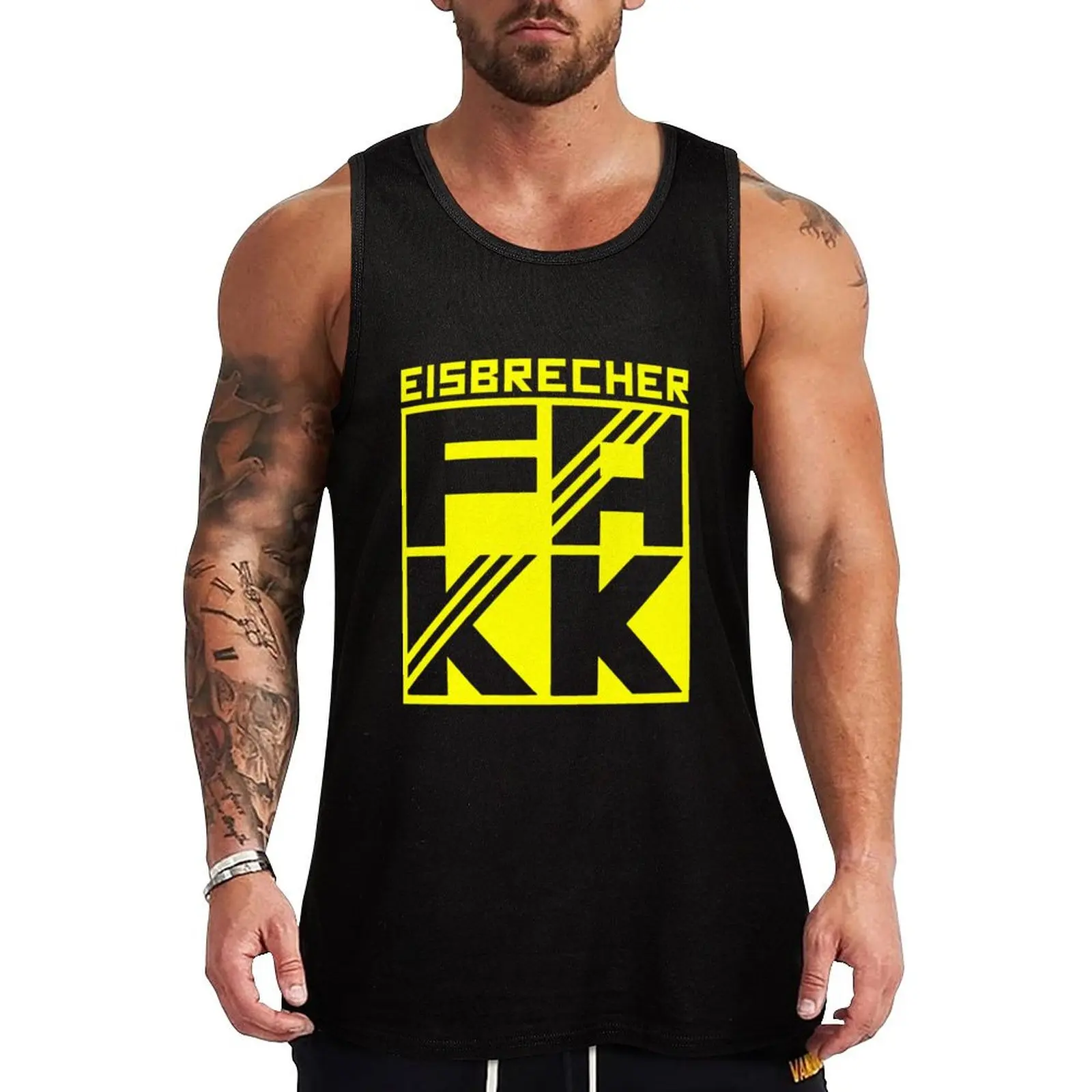 EISBRECHER BAND 4 Tank Top Quick Dry Tank Top for Running Jogging Athletic Wear