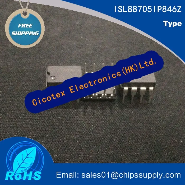 10pcs/lot ISL88705IP846Z 88705 DIP8 IC SUPERVISOR MPU 4.64V 8-DIP