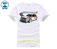 Lancia Delta Martini shirt Evolution Hf Integrale Rally Legend New 100% Clothes Katun Size Plus Best Unisex shirt