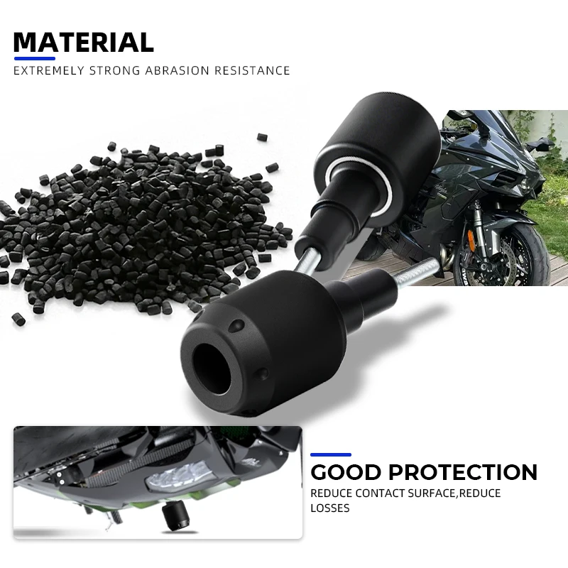 Ninja H2 SX 2018-2026 Frame Engine Crash Accessories For Ninja H2 SX SE+ 2019-2020 No Mark Falling Protection Engine Crash Pad ﻿