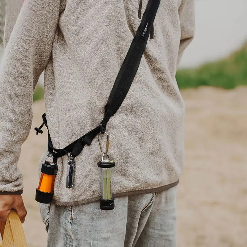 

Multi-functional Shoulder Straps Adjustable Quick Release Camping Hangings Rope 105cm Polyester Outdoor Storage Sling Belt