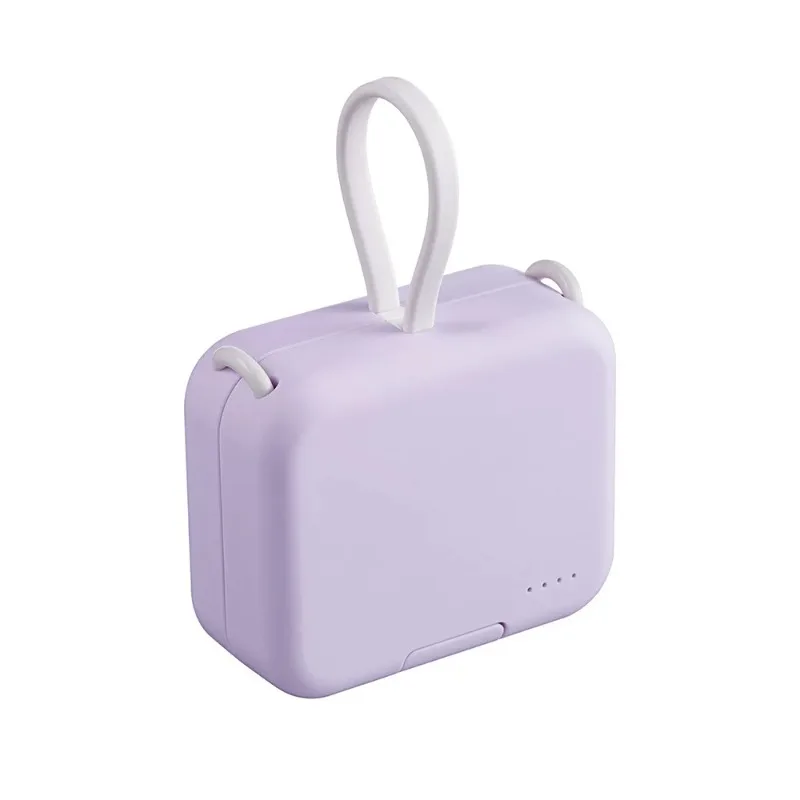 For All IPhone Series and Android Phones Power Bank 4000mAh Creative Multi All in One Foldable Battery Charger Power Case