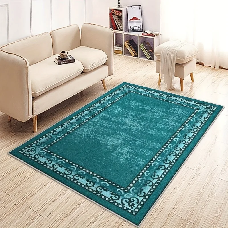 

Luxurious Living Room Area Rugs Modern Art Style Living Room Hotel Bedroom Home Decor Washable Non-Linting Carpet Mat By Mat