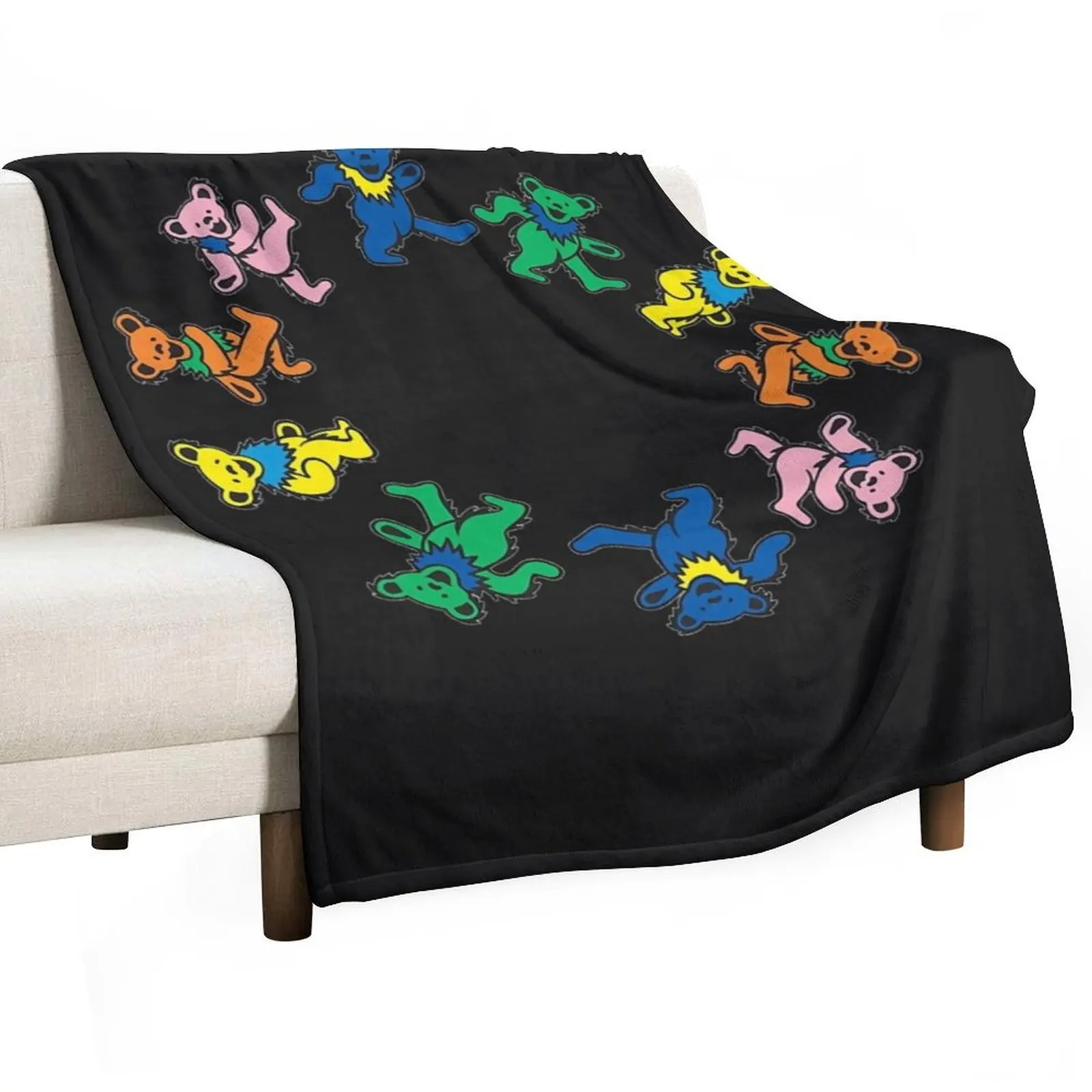 grand cercle d&x27;ours morts T-shirt classique Throw Blanket Summer Thermal Bed Blankets