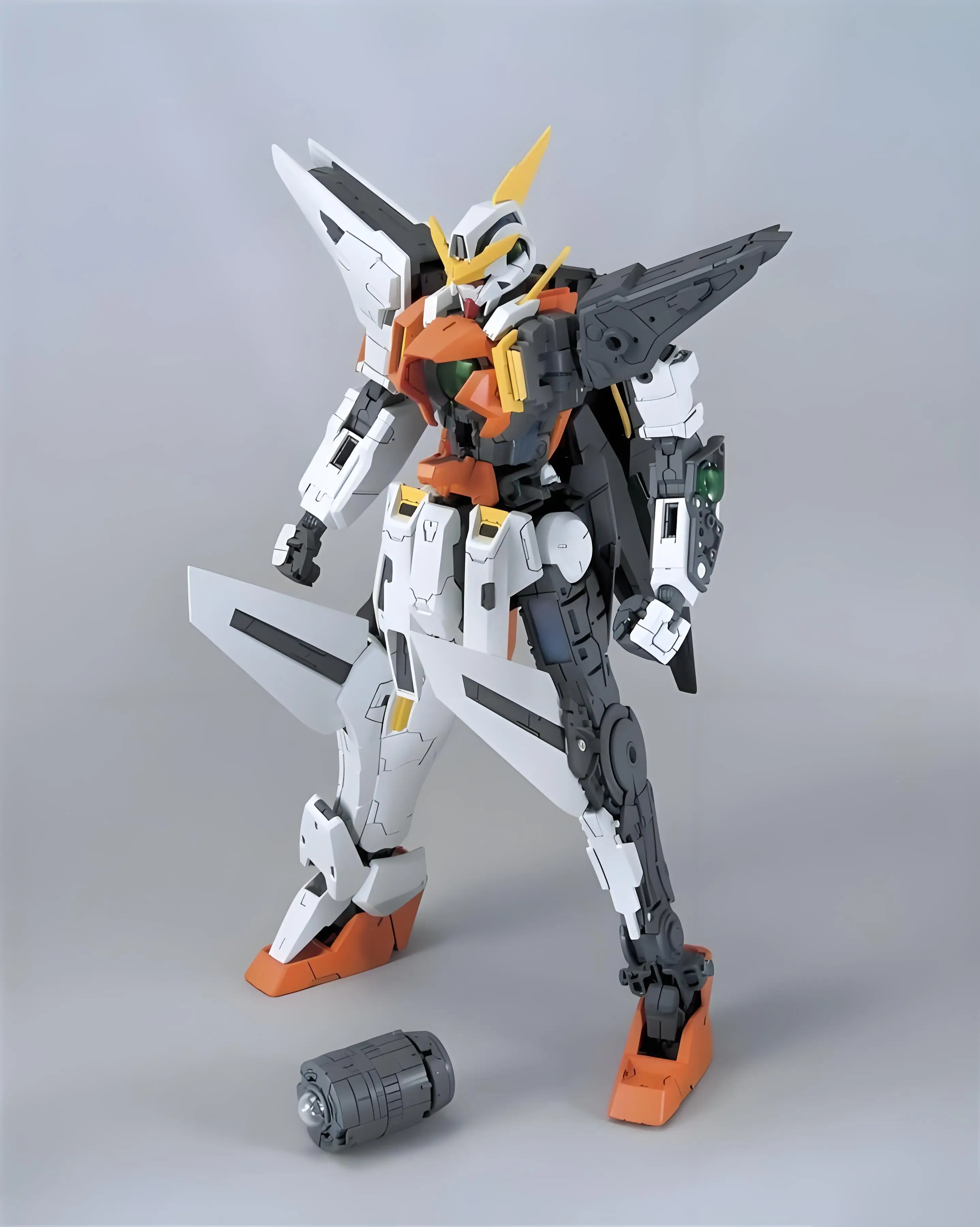 Bandai Original box MG 1/100 GN-003 GUNDAM KYRIOS Anime Action Figure Assembly Model Toys  Gifts  Collectible Model Ornaments