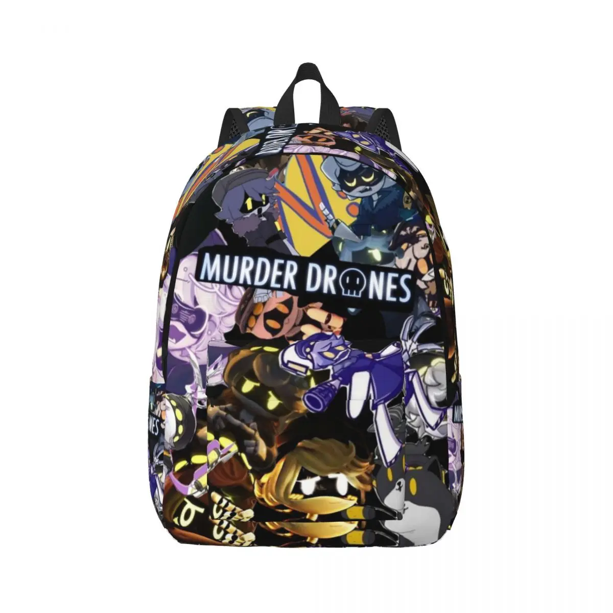 Murder Drones Student School Bookbag Canvas Daypack Elementary High College Travel Bags