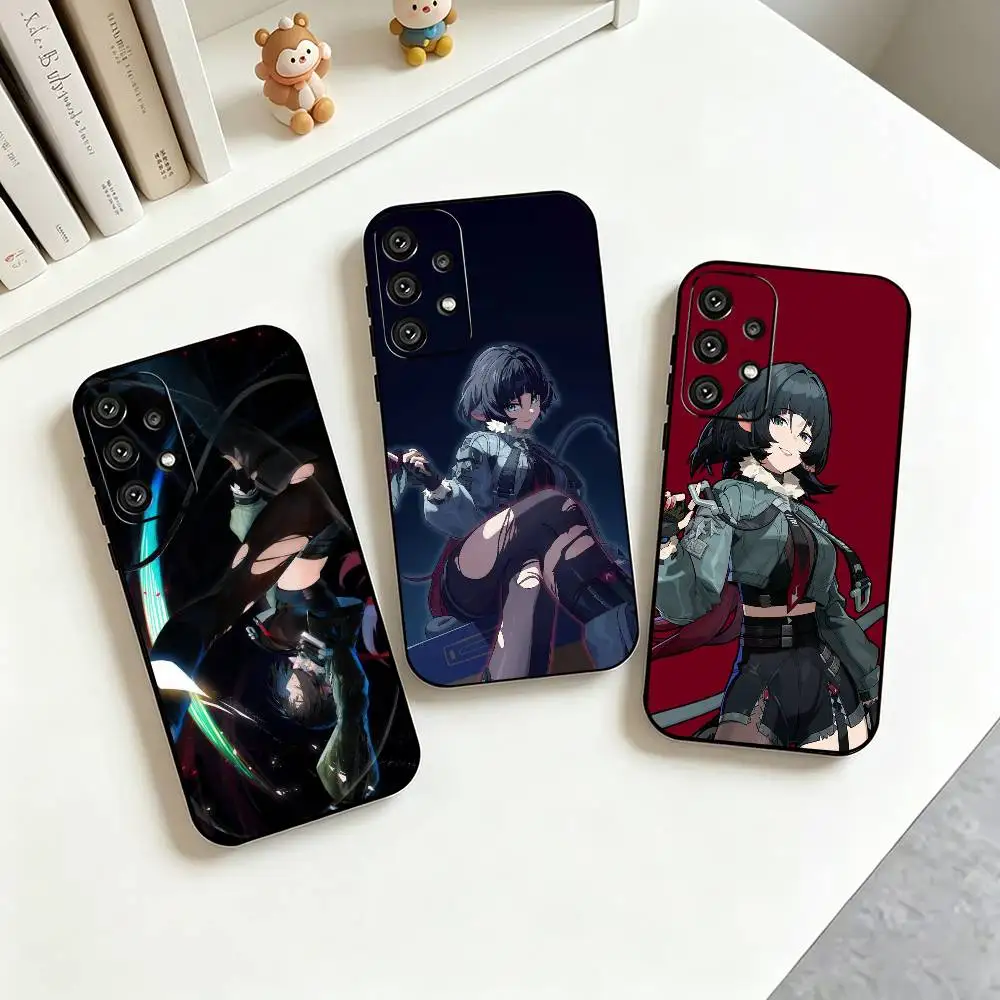 1PC Jane Doe   Phone Case Black Silicone Soft For Samsung S25,S24,S21,S22,S23,S30,Ultra,S20,Plus,Fe,Lite