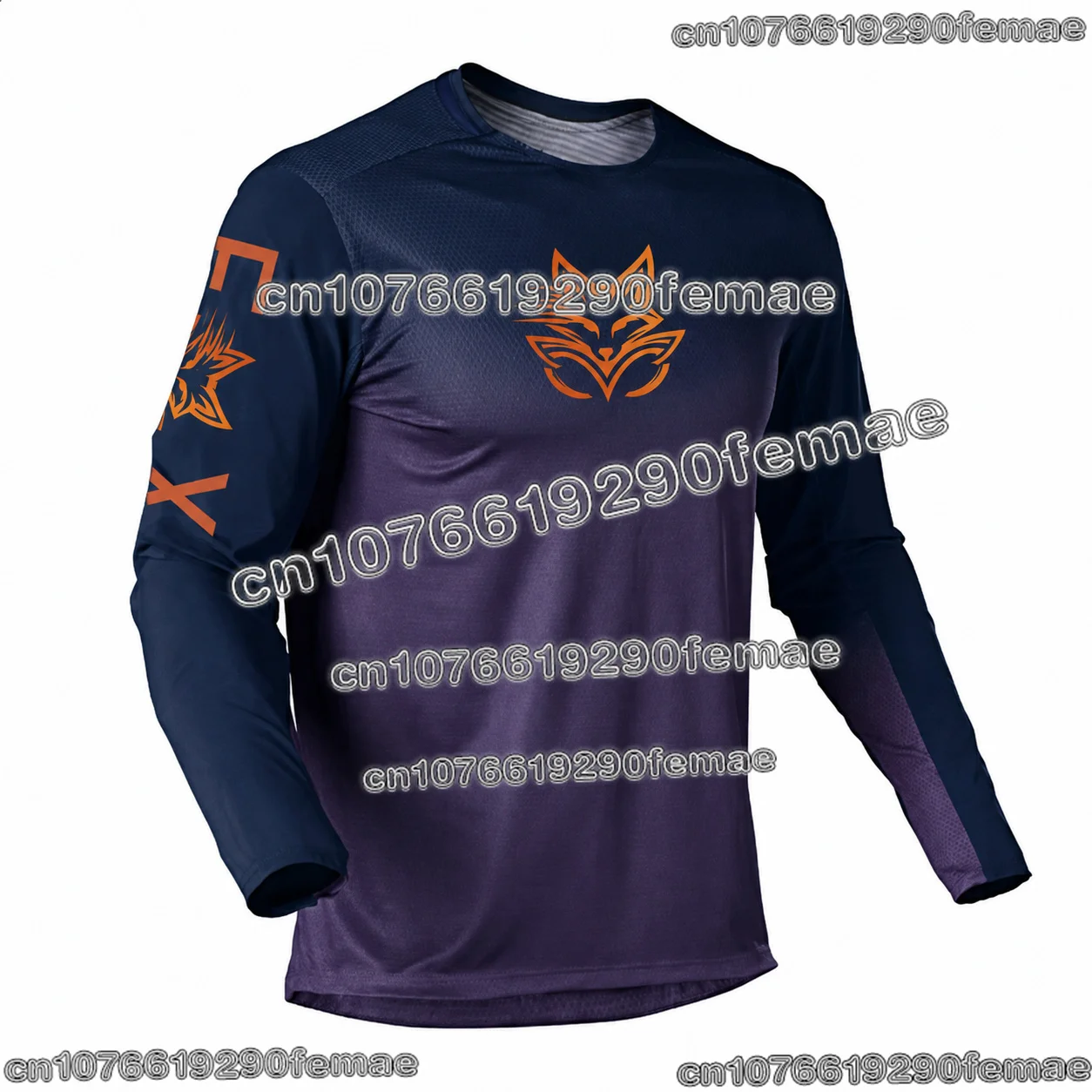 2026 Summer Mountain Bike Motocross Jersey Men Women Long Sleeve Motorcycle Off Road Riding Comfortable Training Top view 3