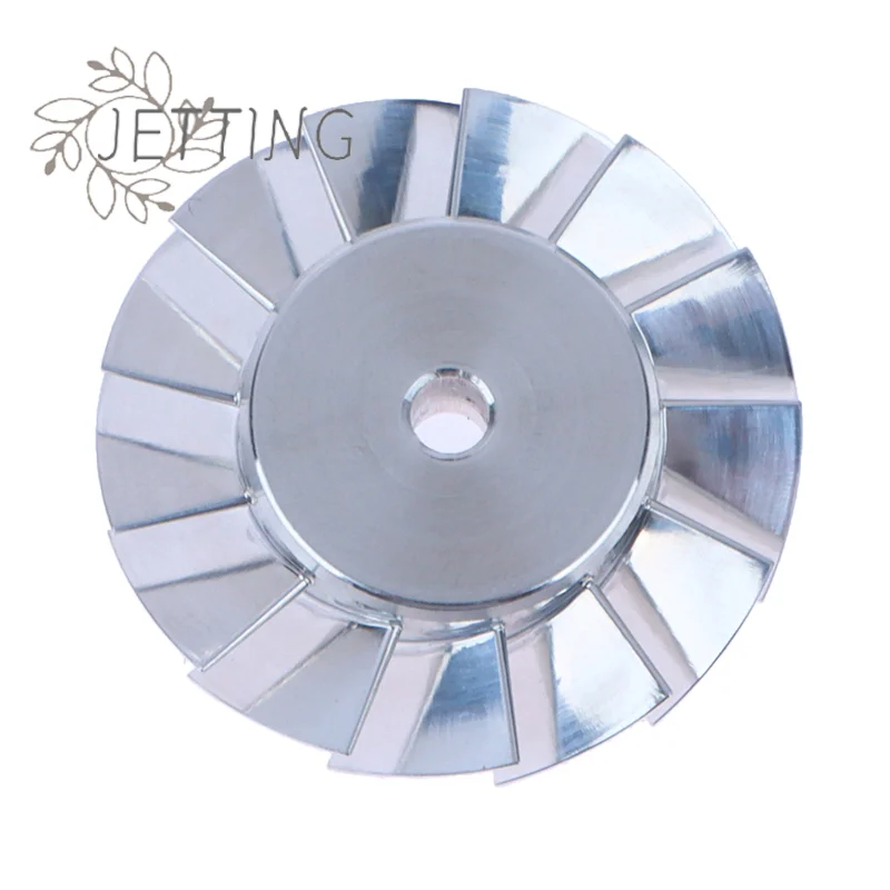 Hot 27mm Durable Hair Dryer Parts Aluminum Fan Blade Impeller CNC Machined High Precision Aluminium Impeller Repair Accessory