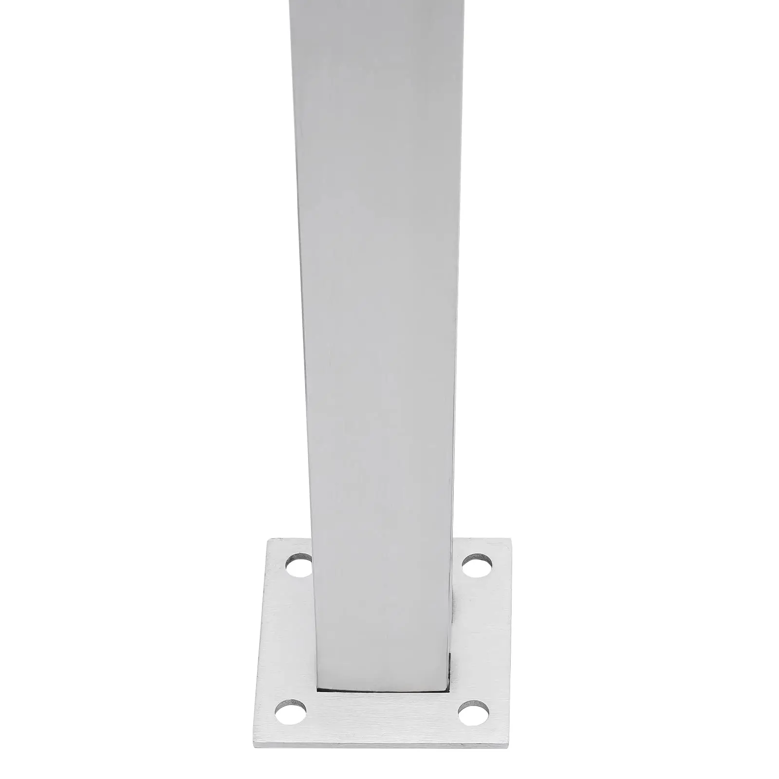 Glass Railing Post, 304 Stainless Steel Glass Balustrade, Balcony Guardrails for Balustrade Balcony Deck Stairs, Cannot Add Hand