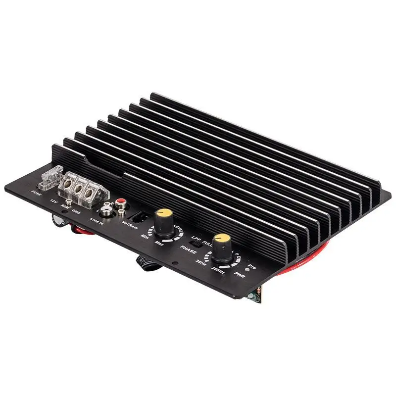 

Автомобильный сабвуфер 500 Вт, 12 В, активная акустика, высокая мощность, 12-дюймовый динамик, усилитель мощности для автомобиля