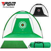 PGM Golf Practice Net Hitting Cage, Golf Tent Net, Swing Trainer, Indoor Golf Training Aids Equipment 2M / 3M