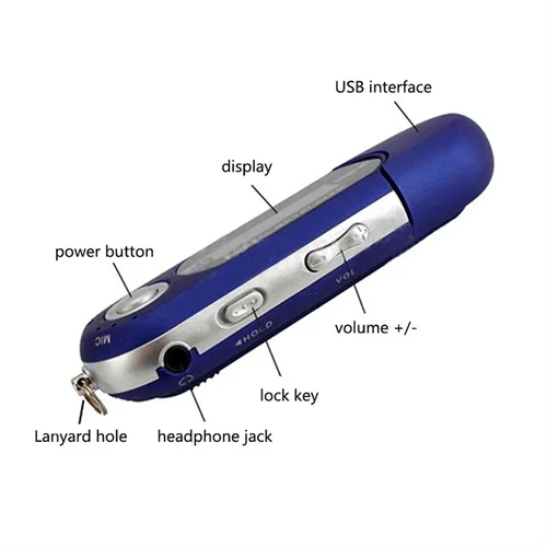 Imagen 2 del producto ABVO-reproductor de música MP3 USB portátil, pantalla LCD Digital, Bluetooth, Radio FM, reproductor de música MP3 multifunción