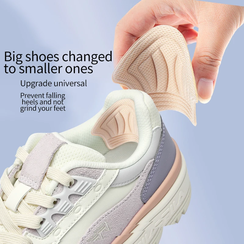 1 Pair of insole heel protectors back sticker Insole patch heel pad Sports shoes adjustable size anti-wear pads