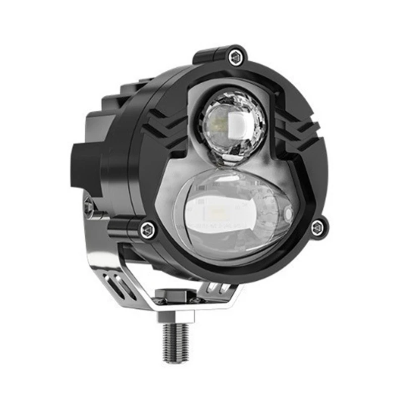 Motorcycle Headlight Spotlight Universal for Scooter Motocross Fog Lamp IP67 Waterproof Auxiliary Driving Light