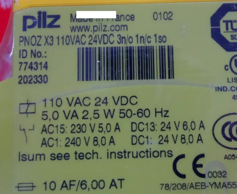 New Safety Relay Pi…