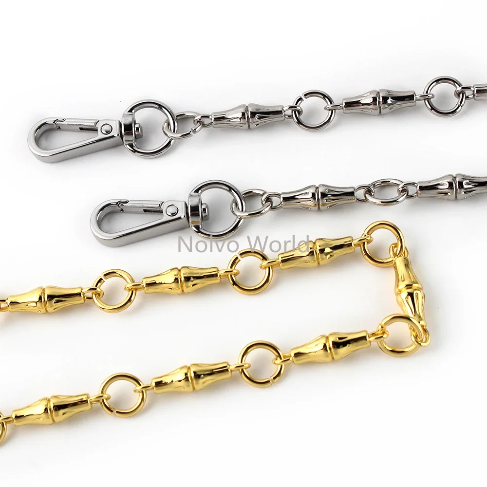 2/4/6PCS Length:55cm 7mm Metal Bag Chain Handbag Shoulder Strap For Underarm Crossbody Belts Tote Shoulder Handle Accessories