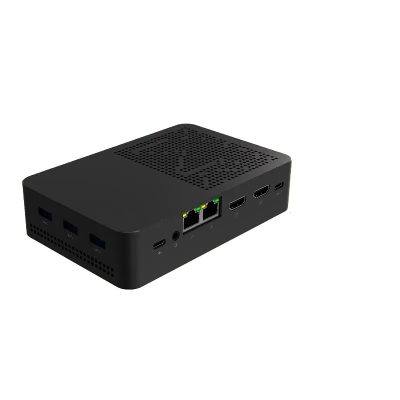 For 13th Generation N150 Mini Host NAS Soft Routing Win11 Office Game Dual 2.5G Four-disk MiniPC Computer