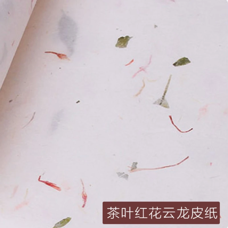 Chinese Yunlong Xuan Paper Handmade Calligraphy Painting Rice Paper Half Ripe Mulberry Sandalwood Bark Papier Rijstpapier Papel