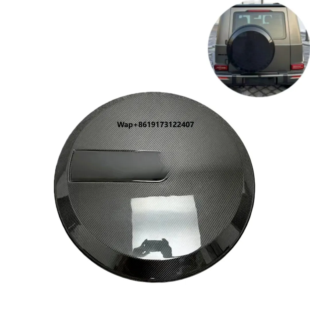 

Dry Carbon Fiber Spare Tire Cover for G-Class W464 G63 G500 G65 Car Upgrade