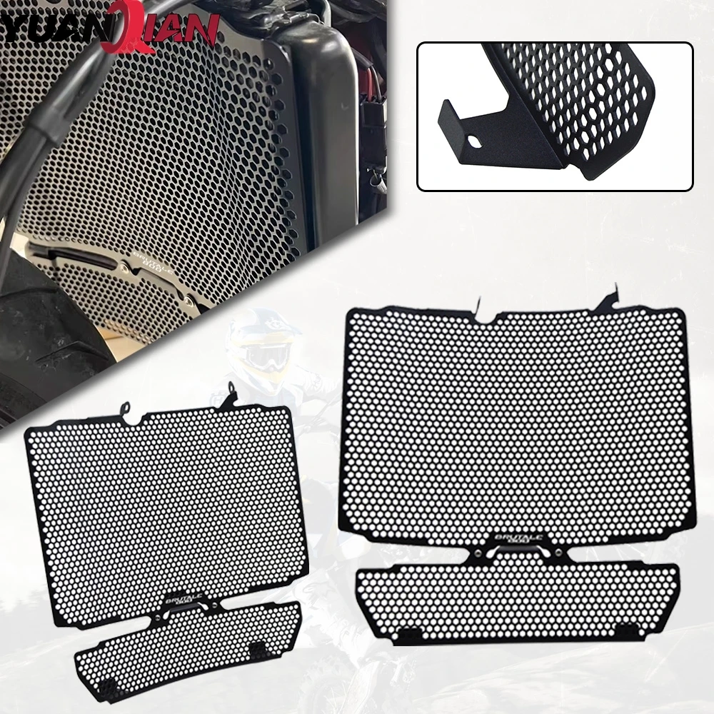 

Motorcycles 2023 2022 For MV Agusta Brutale 800 2016-2021 Dragster 800/800RR Turismo Veloce800 TV800 Radiator Oil Cooler Guard