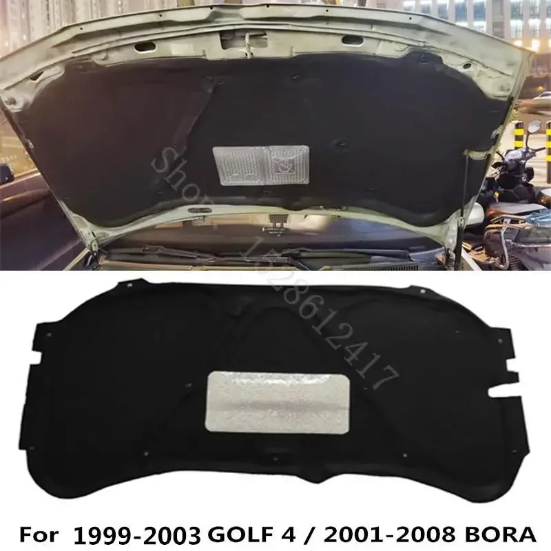 

Fold Shippin For Volkswagen VW GOLF 4 6 7 MK4 MK6 MK7 01-08 BORA Auto Car Engine Hood Heat Insulation Cotton Soundproofing Cover