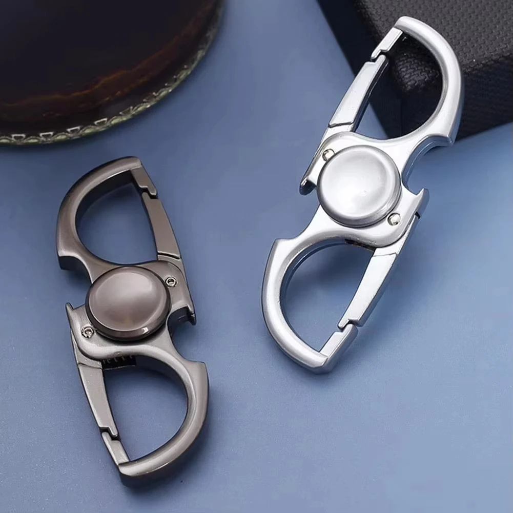 Finger Spinner Fidget Hand Spinner Anti-Anxiety Toy Relieves Stress Finger Spinner Ketchain Bottle Opener EDC Adult Kids Gift