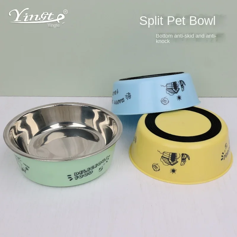 

Pet anti slip bowl, dog, cat, rice, water