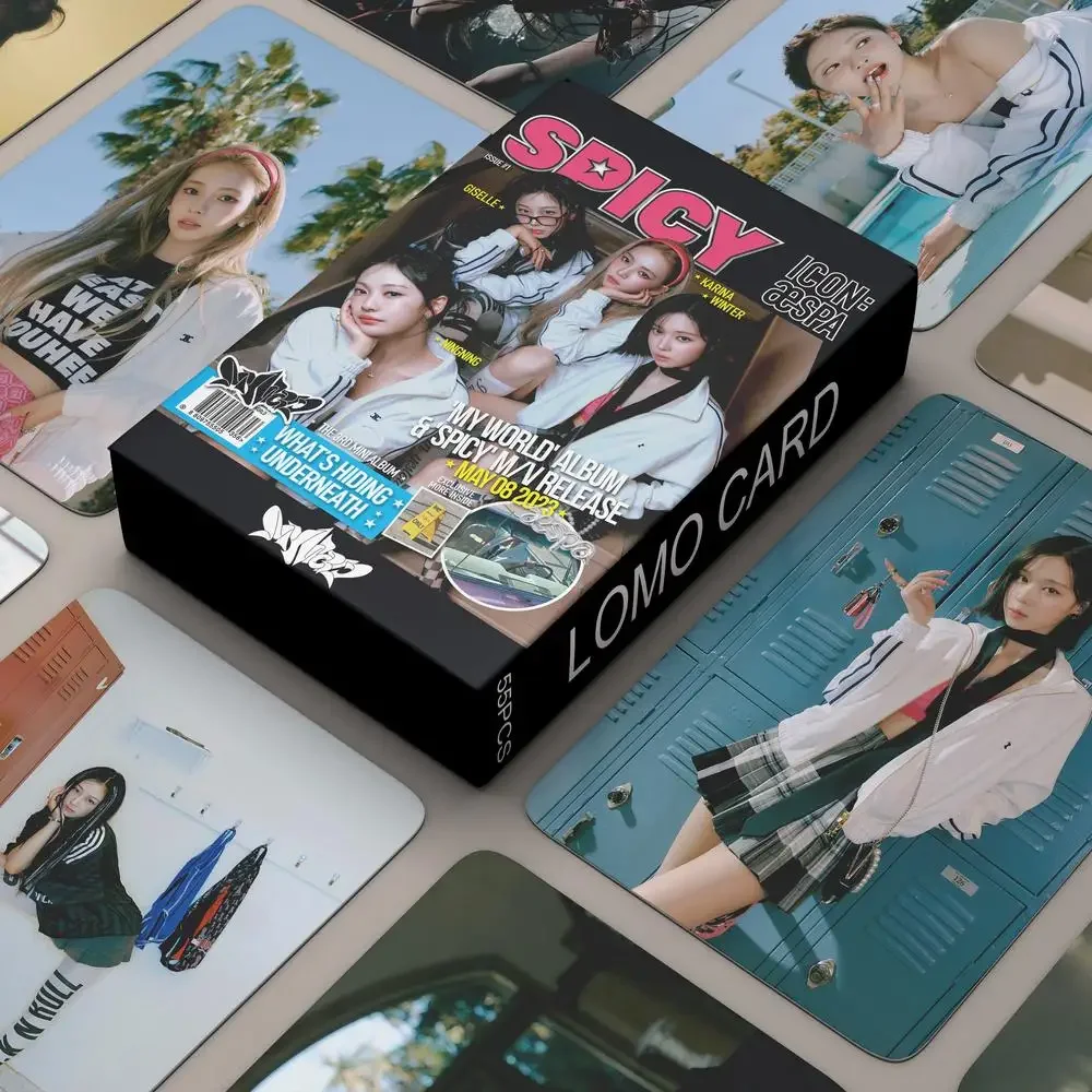 Kpop Lomo Card Collectibles Postcards Album Cards Special Edition Merchandise Cute Idol Picture Set For Fan Gift